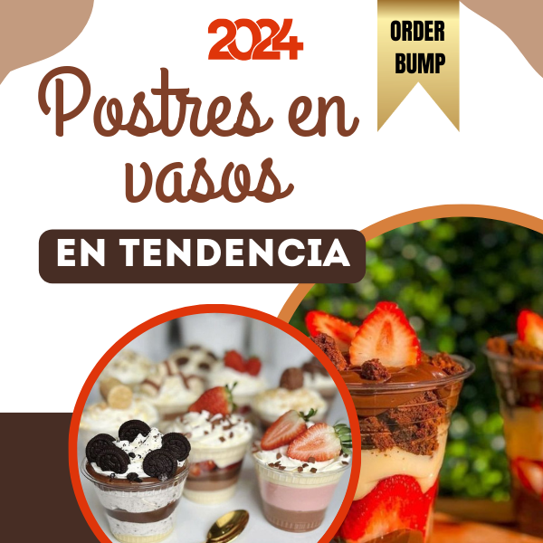 Postres en vasos